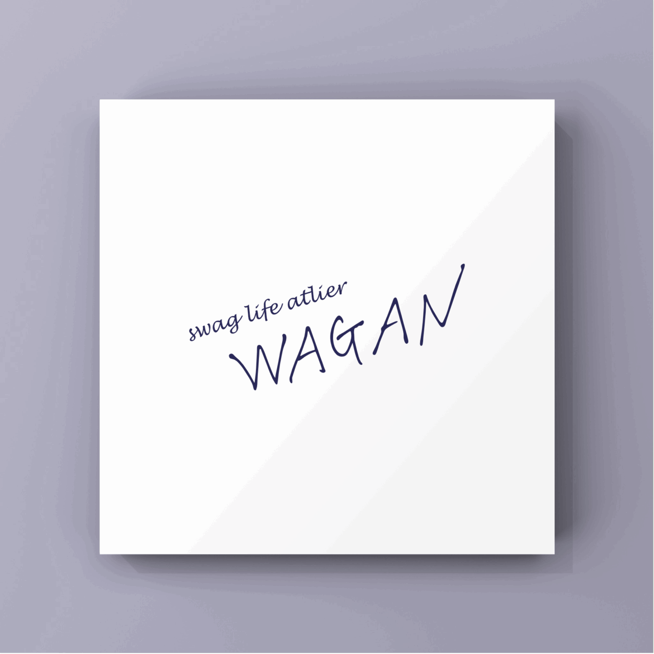 ロゴ swag life atlier WAGAN